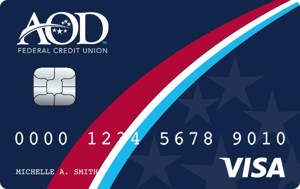 AOD Share Secured Visa Platinum