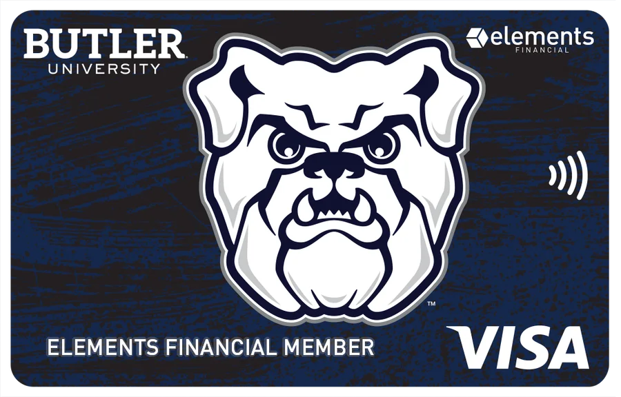 Elements Financial Butler University Rewards Visa