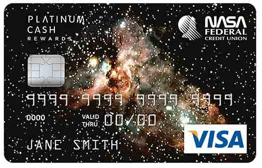 NASA Visa Platinum Cash Rewards