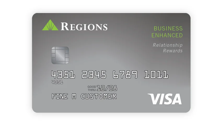 Regions Visa® Business Enhanced Rewards